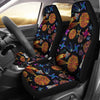 Planet Spaceship Print Pattern Universal Fit Car Seat Covers-grizzshop