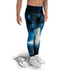 Planetary Invasion Print Men's Leggings-grizzshop