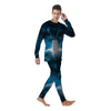 Planetary Invasion Print Men's Pajamas-grizzshop