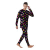 Planets And Stars Print Pattern Men's Pajamas-grizzshop