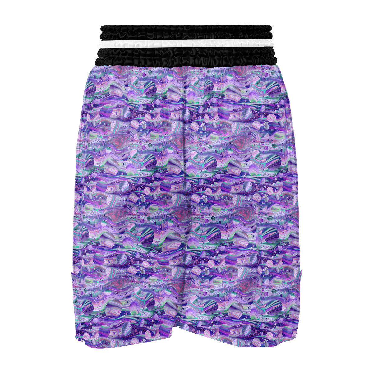 Planets Fantasy Print Pattern Boxing Shorts-grizzshop