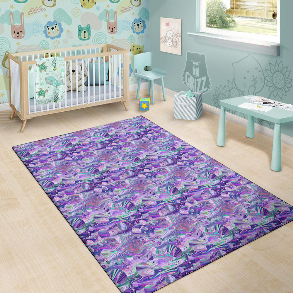 Planets Fantasy Print Pattern Floor Mat-grizzshop