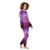 Plasma Ball Purple Print Women's Pajamas-grizzshop