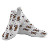 Playing Card Jack Of Clubs Print Pattern White Athletic Shoes-grizzshop