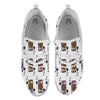 Playing Card Jack Of Clubs Print Pattern White Athletic Shoes-grizzshop