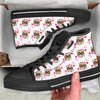 Playing Card Jack Of Diamonds Print Pattern High Top Shoes-grizzshop