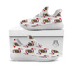 Playing Card Jack Of Hearts Print Pattern White Athletic Shoes-grizzshop