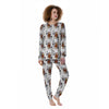 Playing Card Jack Of Spades Print Pattern Women's Pajamas-grizzshop