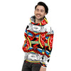 Playing Card King Of Clubs Print Men's Hoodie-grizzshop