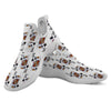 Playing Card King Of Clubs Print Pattern White Athletic Shoes-grizzshop