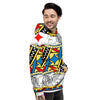 Playing Card King Of Diamonds Print Men's Hoodie-grizzshop