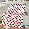 Playing Card Poker Casino Pattern Print Blanket-grizzshop