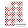 Playing Card Poker Casino Pattern Print Blanket-grizzshop