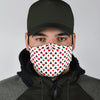 Playing Card Poker Casino Pattern Print Face Mask-grizzshop