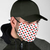 Playing Card Poker Casino Pattern Print Face Mask-grizzshop