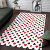 Playing Card Poker Casino Pattern Print Floor Mat-grizzshop