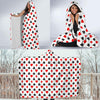 Playing Card Poker Casino Pattern Print Hooded Blanket-grizzshop