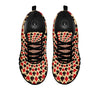 Playing Card Suits Swirl Print Black Sneaker-grizzshop