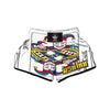 Playing Cards Joker Print Muay Thai Boxing Shorts-grizzshop