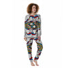 Playing Cards Joker Print Women's Pajamas-grizzshop