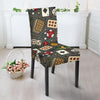 Poker Casino Pattern Print Chair Cover-grizzshop