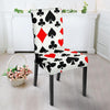 Poker Casino Playing Card Pattern Print Chair Cover-grizzshop