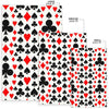 Poker Casino Playing Card Pattern Print Floor Mat-grizzshop