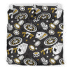 Poker Casino Print Pattern Duvet Cover Bedding Set-grizzshop