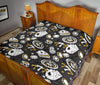 Poker Casino Print Pattern Quilt-grizzshop