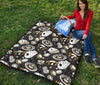 Poker Casino Print Pattern Quilt-grizzshop