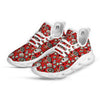 Poker Casino Print Pattern White Running Shoes-grizzshop