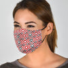 Poker Playing Card Casino Pattern Print Face Mask-grizzshop