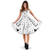 Polar Bear Panda Pattern Print Dress-grizzshop