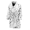 Polar Bear Panda Pattern Print Men Long Robe-grizzshop