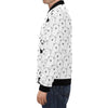 Polar Bear Panda Pattern Print Men's Bomber Jacket-grizzshop