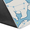 Polar Bear Pattern Print Floor Mat-grizzshop