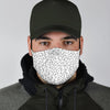 Polar Bear Print Pattern Face Mask-grizzshop