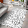 Polar Bear Print Pattern Floor Mat-grizzshop