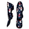 Polar Bear Xmas Print Pattern Muay Thai Shin Guards-grizzshop