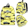 Police Car Pattern Print Backpack-grizzshop