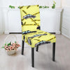 Police Car Pattern Print Chair Cover-grizzshop