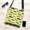 Police Car Pattern Print Crossbody bags-grizzshop