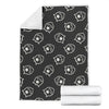 Police Pattern Print Blanket-grizzshop