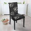 Police Pattern Print Chair Cover-grizzshop