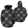 Police Pattern Print Men Women Pullover Hoodie-grizzshop