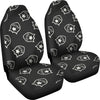 Police Pattern Print Universal Fit Car Seat Covers-grizzshop