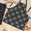 Police Pattern Print Women's Apron-grizzshop