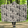 Load image into Gallery viewer, Police Print Pattern Hooded Blanket-grizzshop