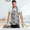 Police Print Pattern Men's Apron-grizzshop