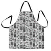 Police Print Pattern Men's Apron-grizzshop